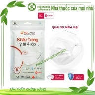 Khẩu trang y tế 4 lớp HQGANO túi*6 cái