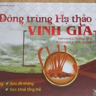 Đông trùng hạ thảo Vĩnh Gia h* 2 lọ* 30 viên