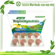 Viên ngậm Xuyên ngân kiều hộp*3 vỉ*8 viên