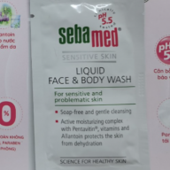 Gói Sachet sữa rửa mặt & body cho da ngạy cảm gói*10ml hàng tặng không bán