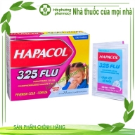 Hapacol 325mg Flu H*24gói Hậu Giang
