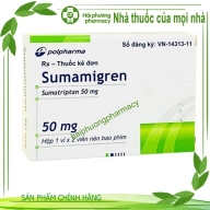 Sumamigren 50mg H*1vỉ x 2viên - Polan