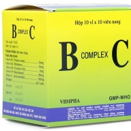 Bcomplex C vidipha Hộp 100 viên