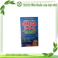 Complete Omega triple 3-6-9 hoa kỳ lọ*60 viên