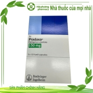 Pradaxa ( dabigatran etexilate ) 150 mg hộp*3 vỉ*10 viên