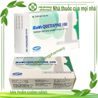 Savi Quetiapine 100mg H*3vi x10 vien