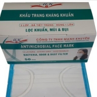 Khẩu trang Mạnh Khuyên trắng H*50 cái