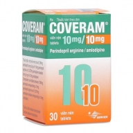 Coveram 10mg/10mg (30 viên/hộp)