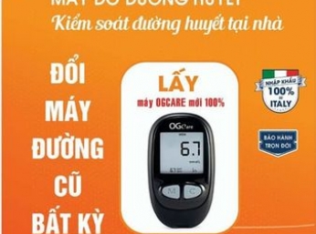 Đổi máy Tiểu đường OGCare MIẼN PHÍ