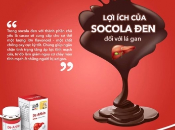LỢI ÍCH CỦA SOCOLA ĐEN ĐỐI VỚI LÁ GAN.
