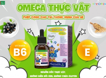 OMEGA THỰC VẬT - PHÉP CỘNG CHO TRÍ THÔNG MINH CỦA BÉ