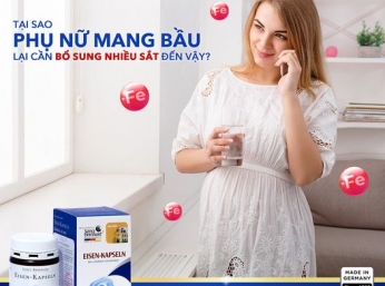 GÓC GIẢI ĐÁP: TẠI SAO PHỤ NỮ MANG BẦU LẠI CẦN BỔ SUNG NHIỀU SẮT ĐẾN VẬY❓